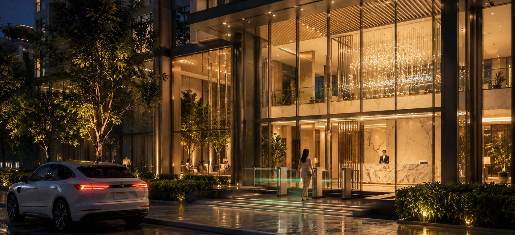 Sảnh chính dự án